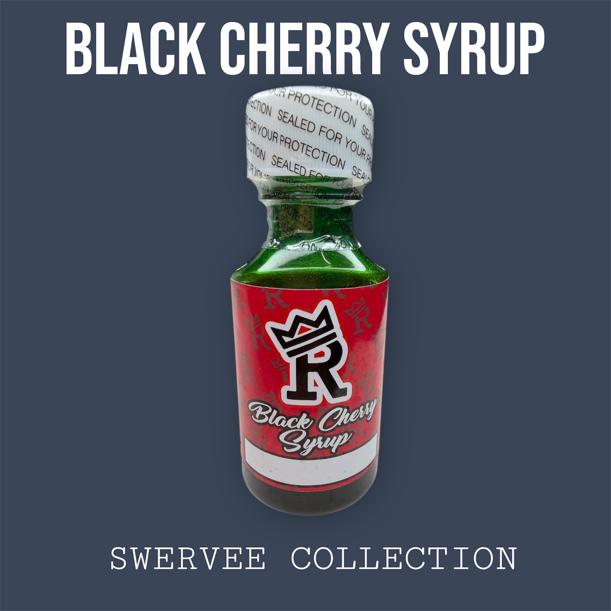 CANNABIS INFUSED SYRUP BLACK CHERRY-500mg