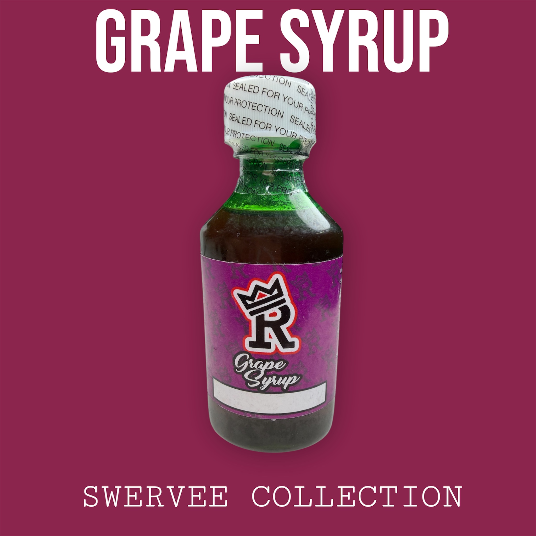 CANNABIS INFUSED SYRUP GRAPE -750mg