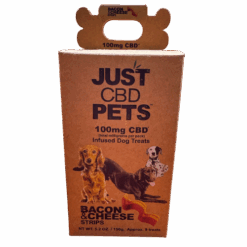 JUST CBD PETS 100MG CBD- BACON & CHEESE ( PETS ONLY )