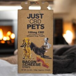 JUST CBD PETS 100MG CBD- BACON & CHEESE ( PETS ONLY )