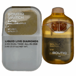 BOUTIQ SWITCH PINK PINEAPPLE Liquid Diamonds-2g Disposable