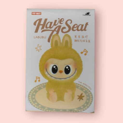 HAVE A SEAT LABUBU - VINYL PLUSH PENDANT BLIND BOX (45$)