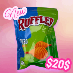 RUFFLES QUESO CHEESE 600mg