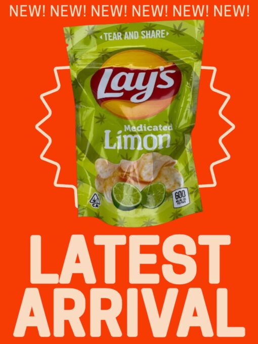 LAYS- MEDICATED LEMON 600mg