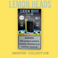 GEEK BAR  PULSE X- LEMON HEADS