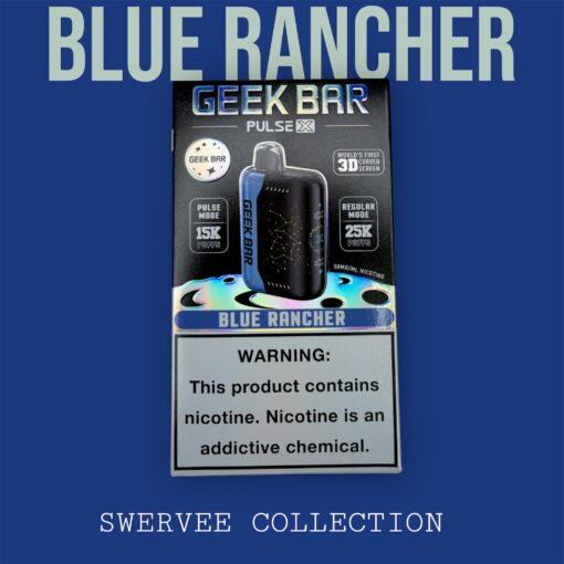GEEK BAR  PULSE X- BLUE RANCHER