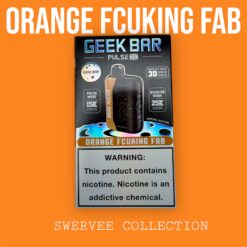GEEK BAR  PULSE X- ORANGE FCUKING FAB