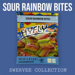 SOUR RAINBOW BITES -600mg