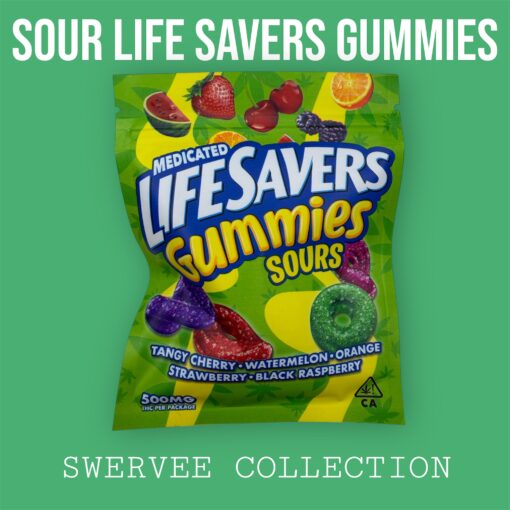 SOUR LIFE SAVERS GUMMIES -600mg