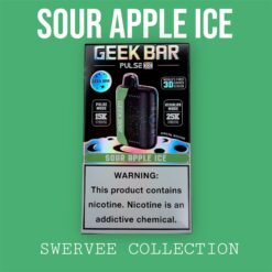 GEEK BAR  PULSE X- SOUR APPLE ICE