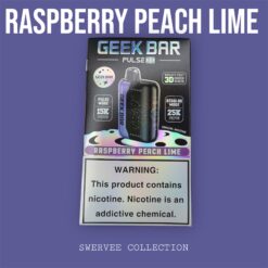 GEEK BAR  PULSE X- RASPBERRY PEACH LIME
