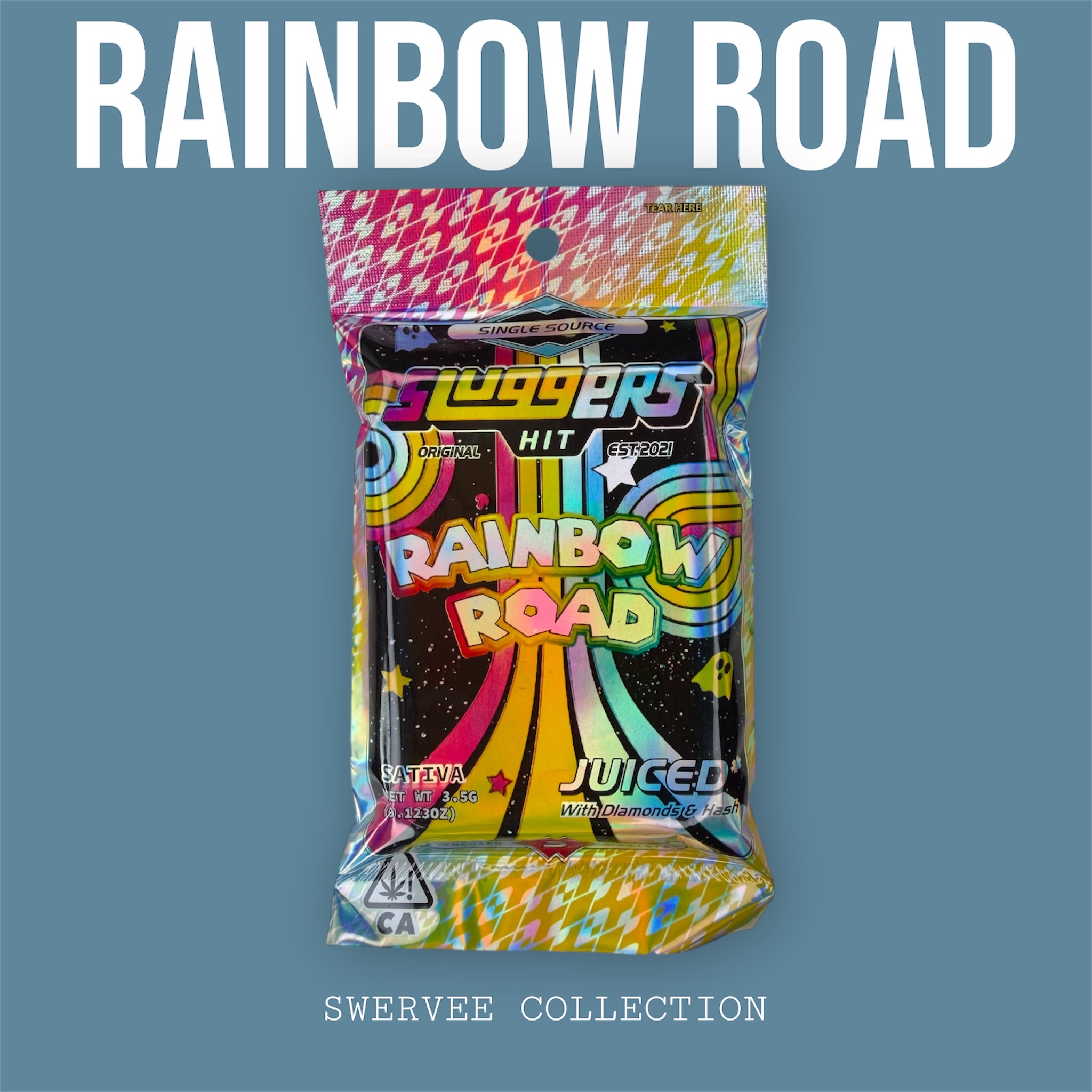 SLUGGERS RAINBOW. ROAD JUICED JOINTS 5PACK