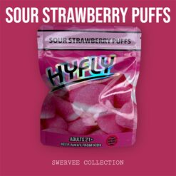 SOUR STRAWBERRY PUFFS-600mg