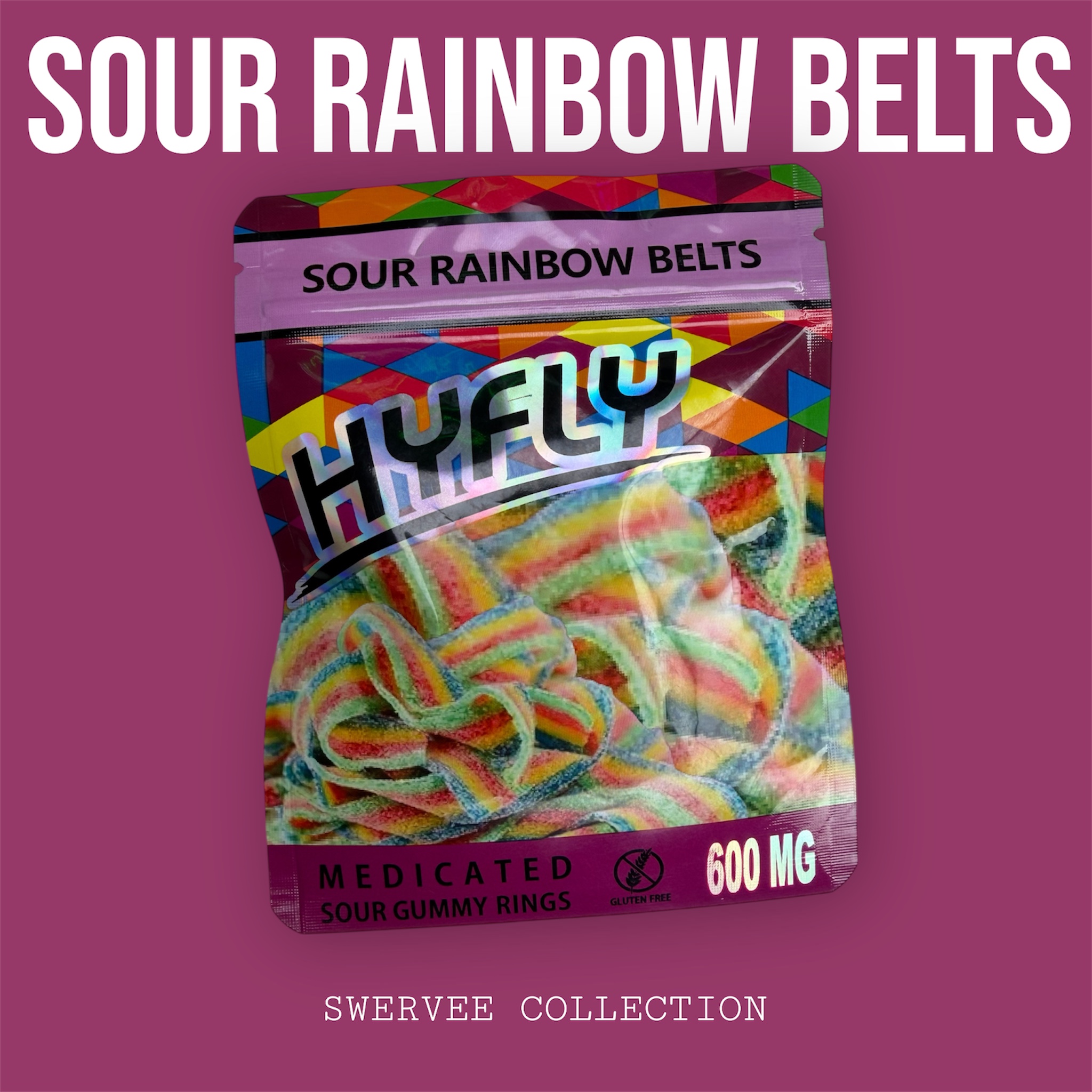 SOUR RAINBOW BELTS-600mg