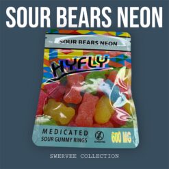 SOUR BEARS NEON -600mg