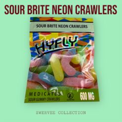 SOUR BRITE NEON CRAWLERS -600mg