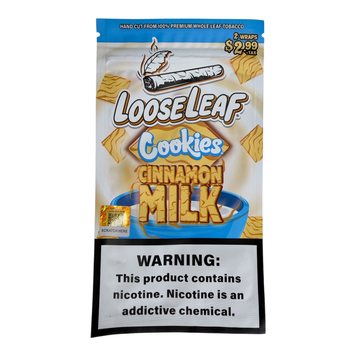 LOOSE LEAF CINNAMON MILK X COOKIES -EXOTIC WRAPS