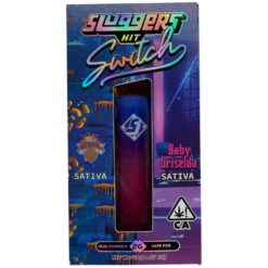 SLUGGERS SWITCH / Baby Griselda X New York Diesel   Live Resin + Liquid Diamonds 2g Disposable