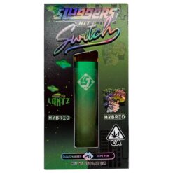SLUGGERS SWITCH / Ridgeline Lantz x Candy Apple   Live Resin + Liquid Diamonds 2g Disposable