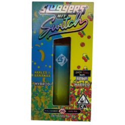 SLUGGERS SWITCH / Apples & Bananas   Live Resin + Liquid Diamonds 2g Disposable
