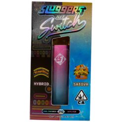 SLUGGERS SWITCH / Temptation x Coconut Horchata   Live Resin + Liquid Diamonds 2g Disposable