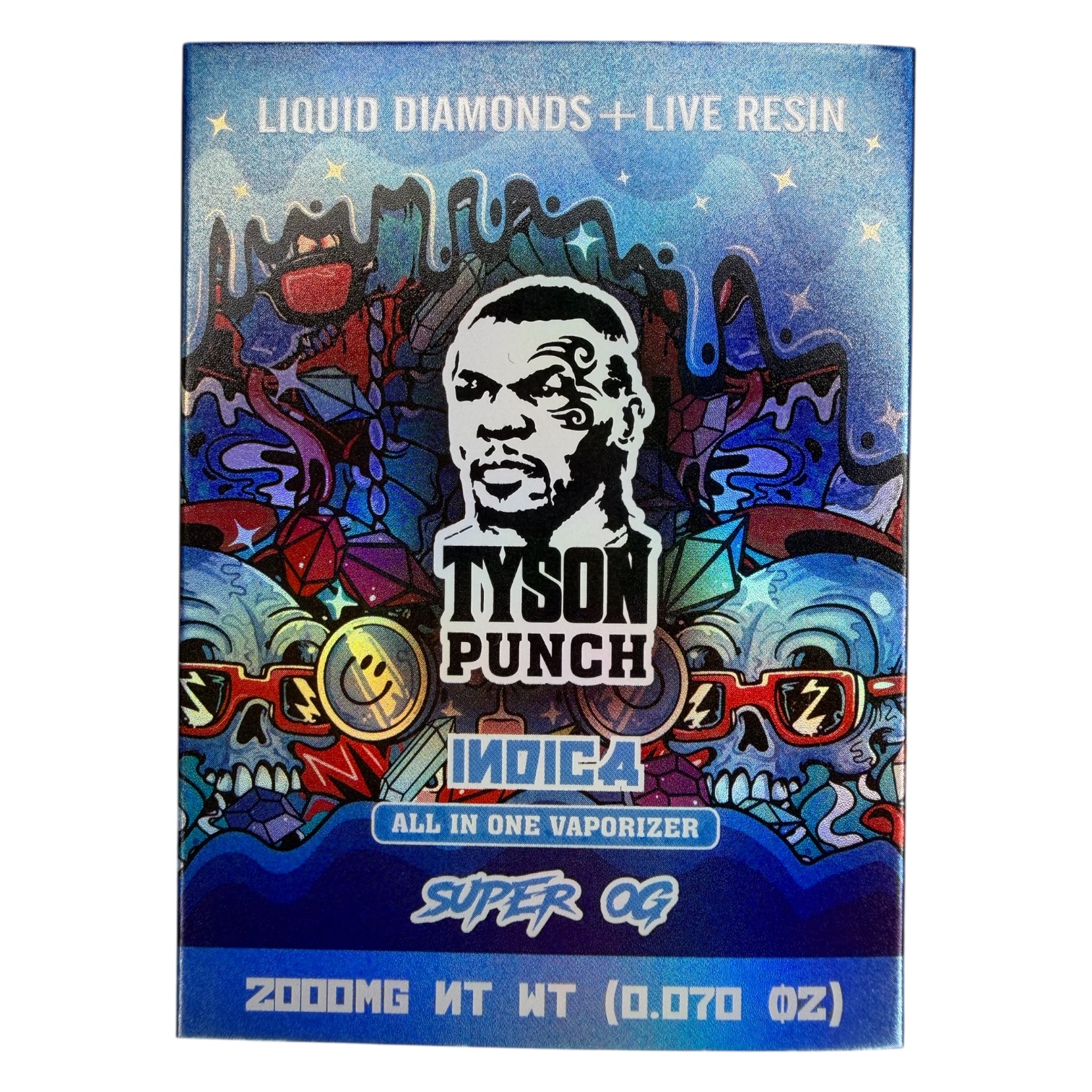 TYSON PUNCH / Super OG (Indica) Live Resin + Liquid Diamonds 2g Disposable