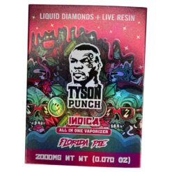 TYSON PUNCH / Florida Pie (Indica) Live Resin + Liquid Diamonds 2g Disposable