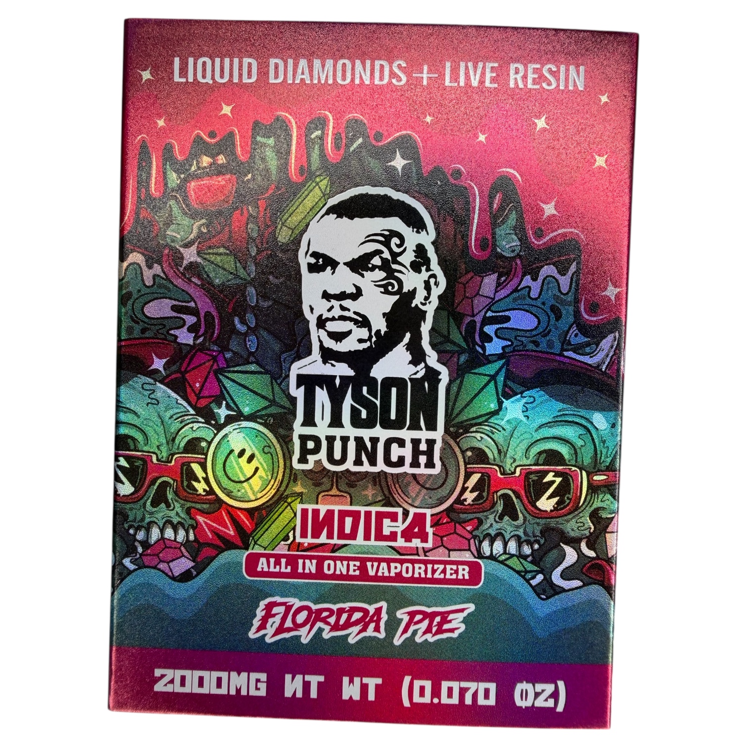 TYSON PUNCH / Florida Pie (Indica) Live Resin + Liquid Diamonds 2g Disposable