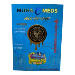 MUHA MEDS X COOKIES / MAGIC MELON OG (HYBRID) Melted Diamonds 2g Disposable