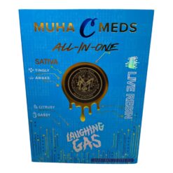 MUHA MEDS X COOKIES / LAUGHING GAS  (SATIVA) Melted Diamonds 2g Disposable