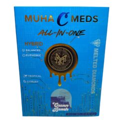 MUHA MEDS X COOKIES / OCEAN BEACH  (HYBRID) Melted Diamonds 2g Disposable
