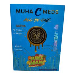 MUHA MEDS X COOKIES / JUICE MAN  (SATIVA) Melted Diamonds 2g Disposable