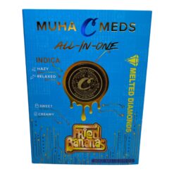 MUHA MEDS X COOKIES / FRIED BANANAS  (INDICA) Melted Diamonds 2g Disposable
