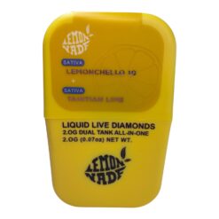 LEMONNADE/ LemonChello 10 x Tahitian Lime  (SATIVA) LIQUID LIVE DIAMONDS 2g Disposable