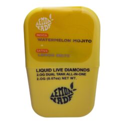 LEMONNADE/ Watermelon Mojito X Lemon Beltz  (INDICAxSATIVA) LIQUID LIVE DIAMONDS 2g Disposable