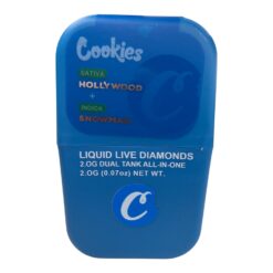 COOKIES/ HollyWood X SnowMan  (SATIVAxINDICA) LIQUID LIVE DIAMONDS 2g Disposable