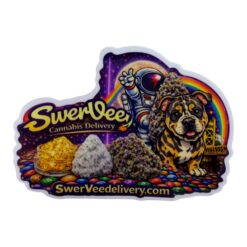 SWERVEE DELIVERY- LIMITED EDITION STICKERS   2"inch