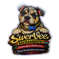 SWERVEE DELIVERY- LIMITED EDITION JACKSON STICKER   3"inch