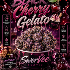 BLACK CHERRY GELATO (100$OZ)