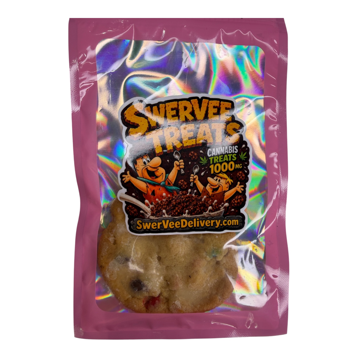 RAINBOW BLAST CHOCOLATE CHIP COOKIES-1000mg - Image 2