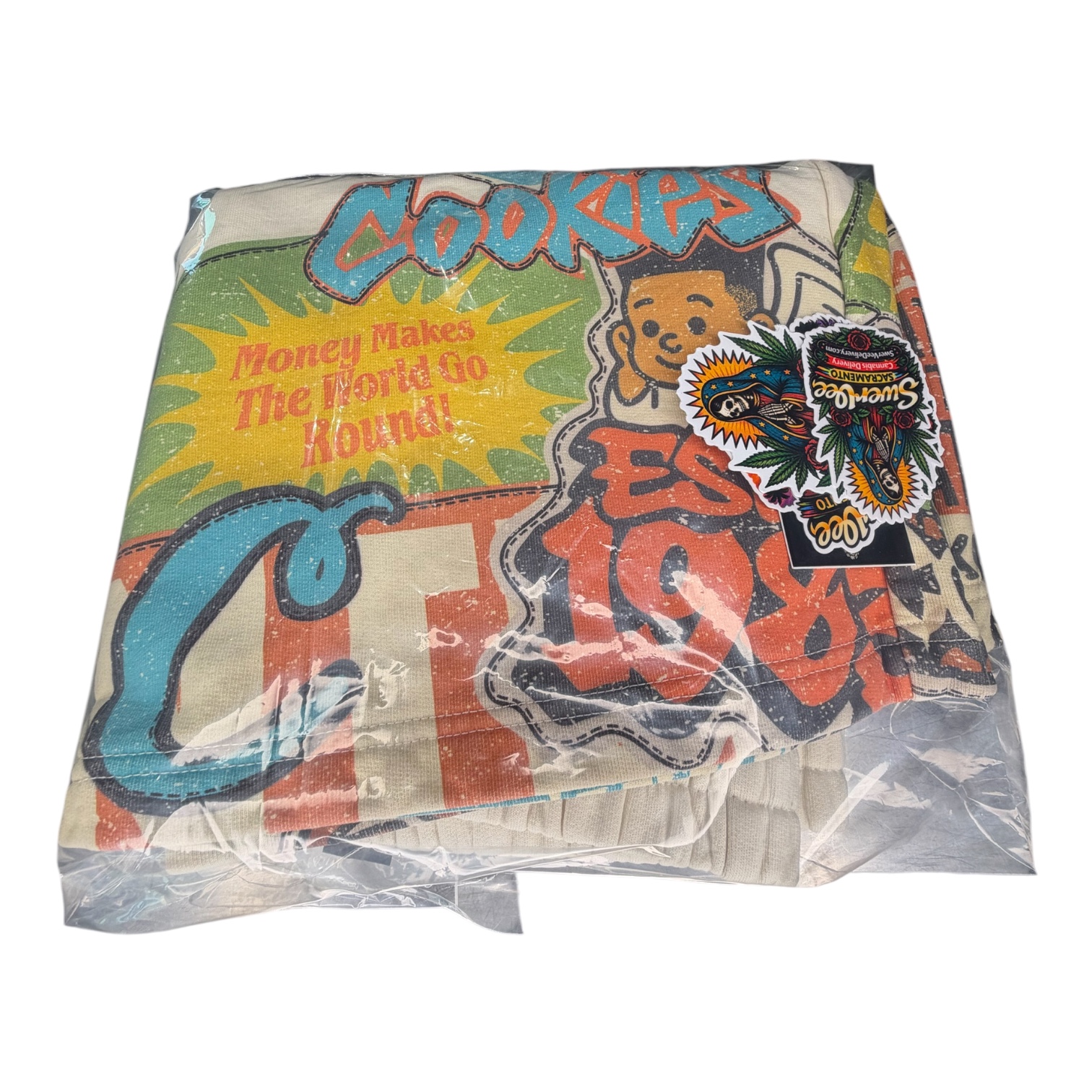 COOKIES SUMMER COLLECTION- NEW MONEY 1983 FLEECE SHORTS V2 (LARGE) - Image 5