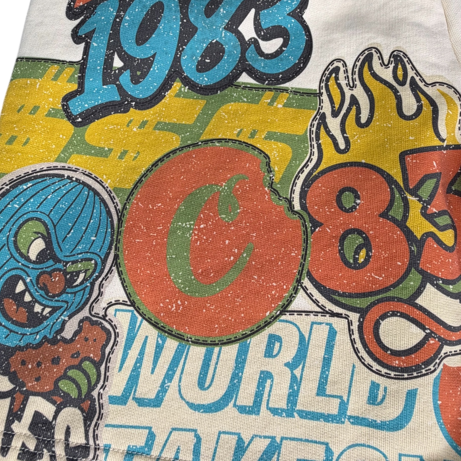 COOKIES SUMMER COLLECTION- NEW MONEY 1983 FLEECE SHORTS V2 (LARGE) - Image 3