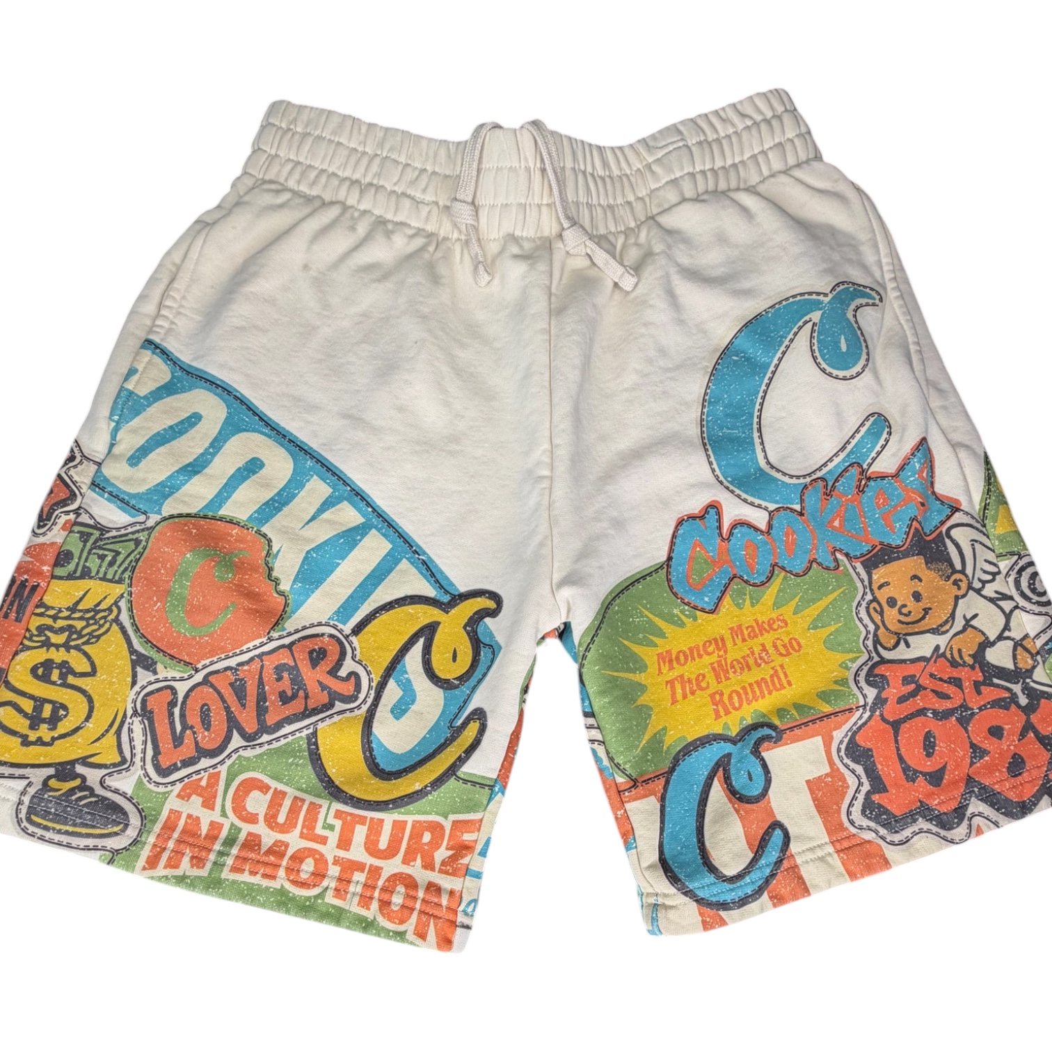 COOKIES SUMMER COLLECTION- NEW MONEY 1983 FLEECE SHORTS V2 (LARGE)