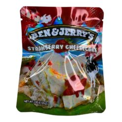 🍦🌈 BEN & JERRYS STRAWBERRY CHEESECAKE       3.5 GRAMS 25$
