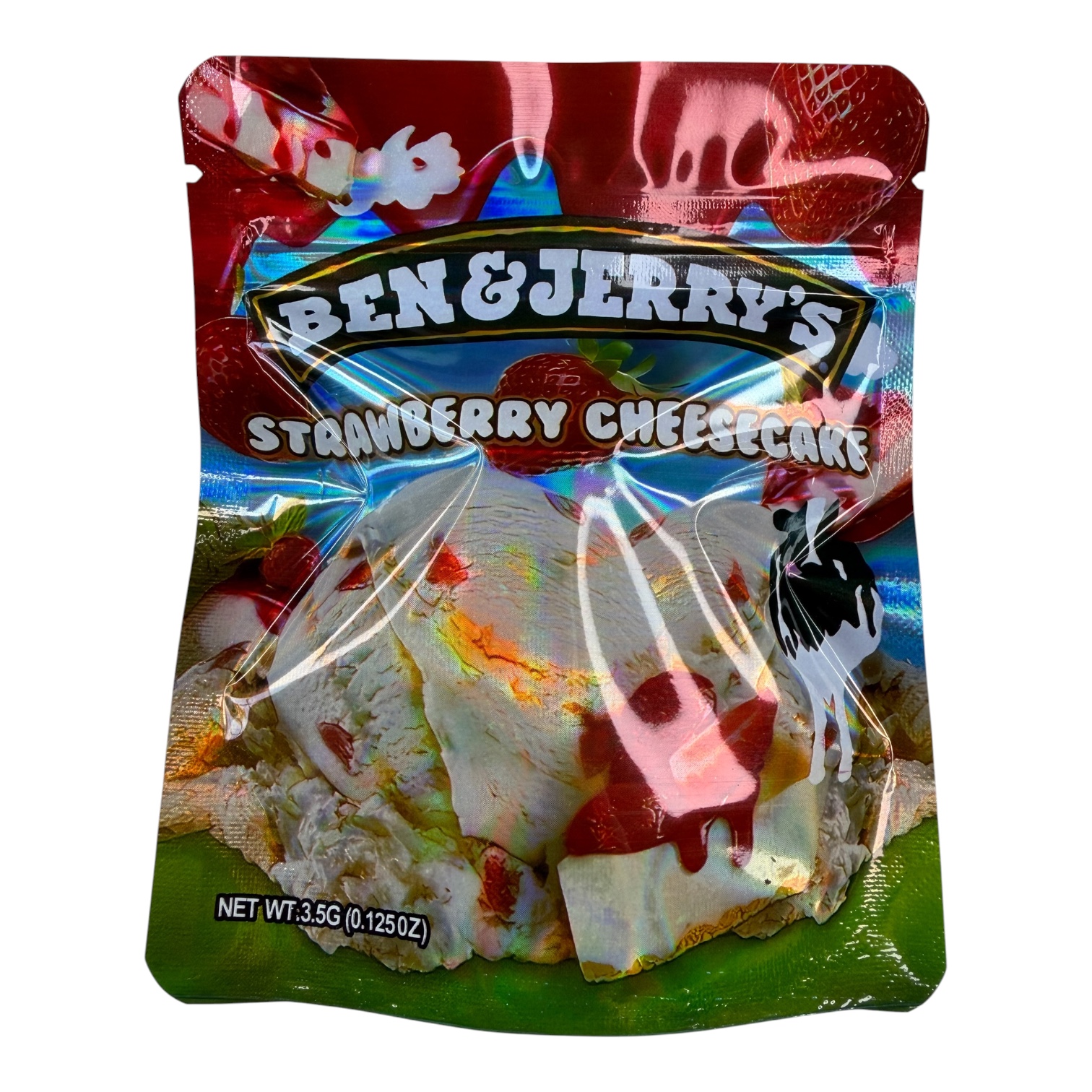 ๐ฆ๐ BEN & JERRYS STRAWBERRY CHEESECAKE 3.5 GRAMS 25$